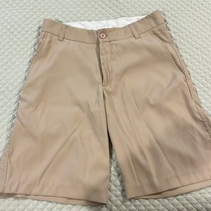 Men’s Snake Eyes Cream Golf Shorts.